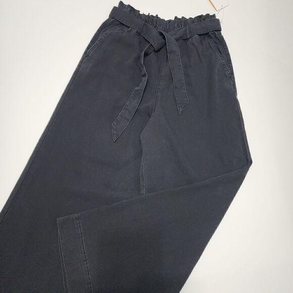 H & M - 2,6 - Wide High Waist Ankle length Denim Pants - Picture 6 of 10